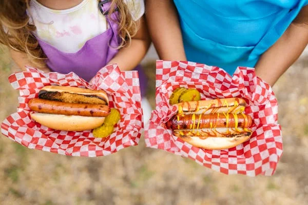 ed ruby hotdogs salute firework